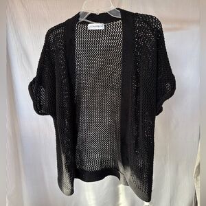 Black Knit Cardigan